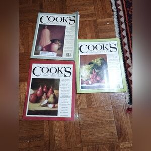 Cook's Illustrated Magazines Charter Issue 1992), # 56 (2002), & undated.